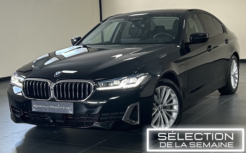 BMW SERIE 5 530 LUXURY EAS PHEV CUIR/ GPS/ 1E MAIN